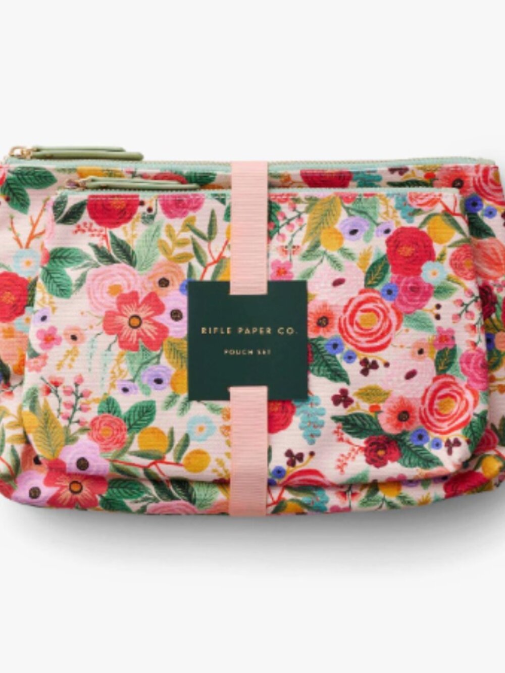 *Rifle Paper Company* Zippered Pouch Set in "Garden Party" - NEW! - FAST SHIP! - Picture 7 of 8